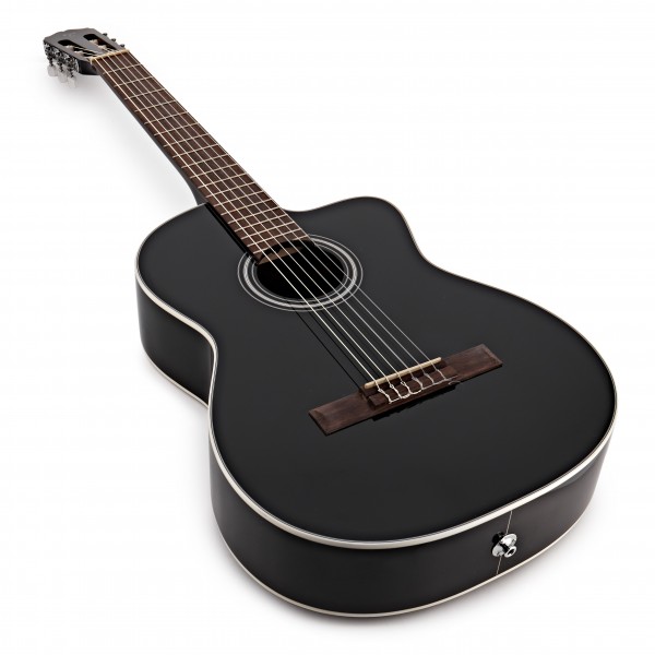 Takamine GC2CE Electro Classical Guitar, Black