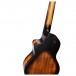 Ortega The Private Room Series Electro Concert Ukulele, Distressed back of body