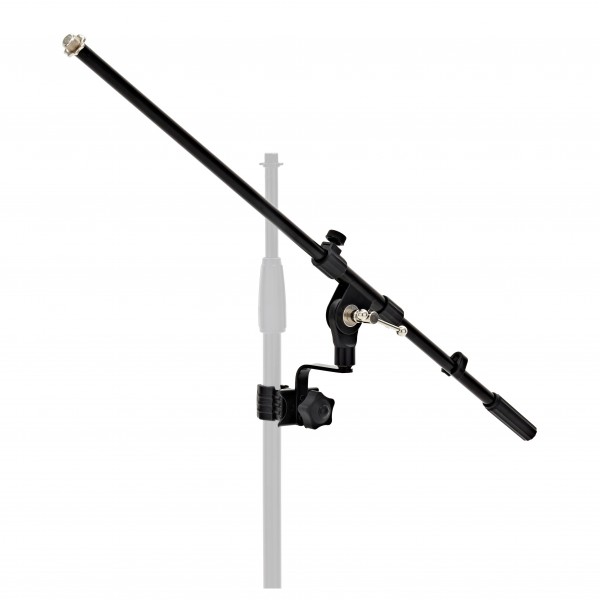 Adjustable Mic Boom Arm with Clamp by Gear4music
