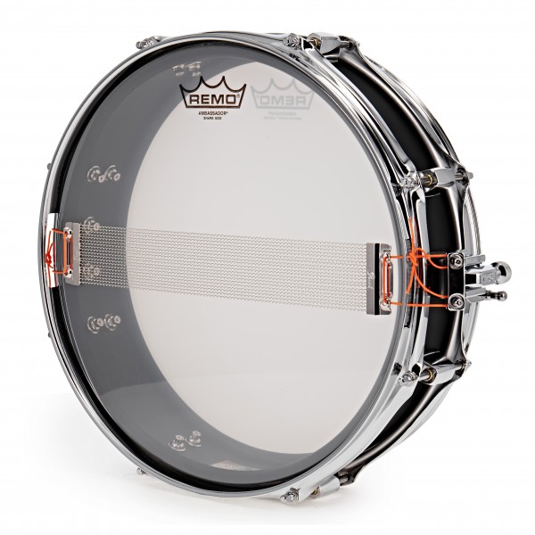 Pearl 13'' x 3'' Steel Piccolo Snare Drum, Black