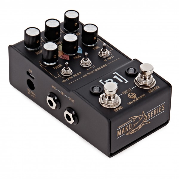 Walrus Audio Mako R1 High-Fidelity Stereo Reverb