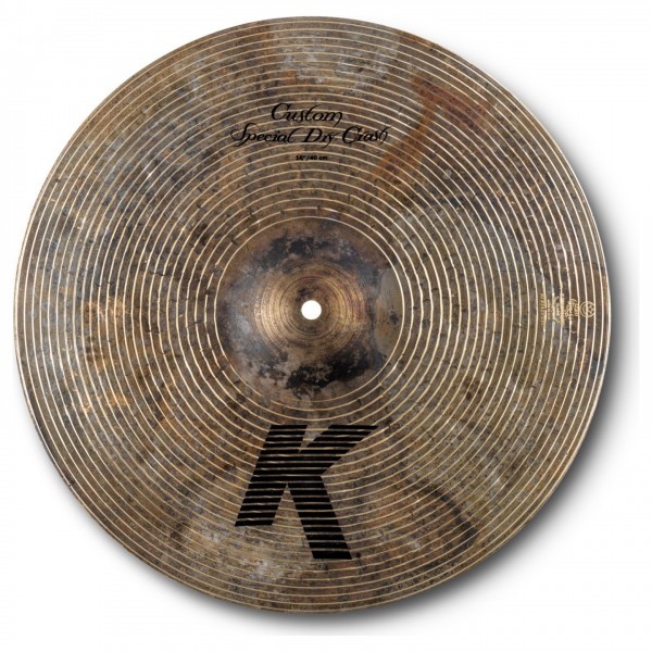 Zildjian K Custom Special Dry 16" Crash Cymbal Top