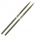 Promark Hickory 5A Forward Balance Drumsticks, Green