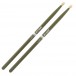 Promark Hickory 5B Forward Balance Drumsticks, Green