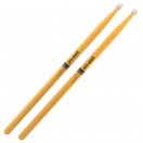 Promark Classic Forward 5B Yellow Hickory-Schlagzeugst&ouml;cke, Holzspitze