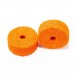 Tuner Fish Lug Locks Becken Felts 10pk, Orange