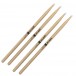 ProMark Hickory 5B Nylon Tip Drumsticks, Buy One Get One Free