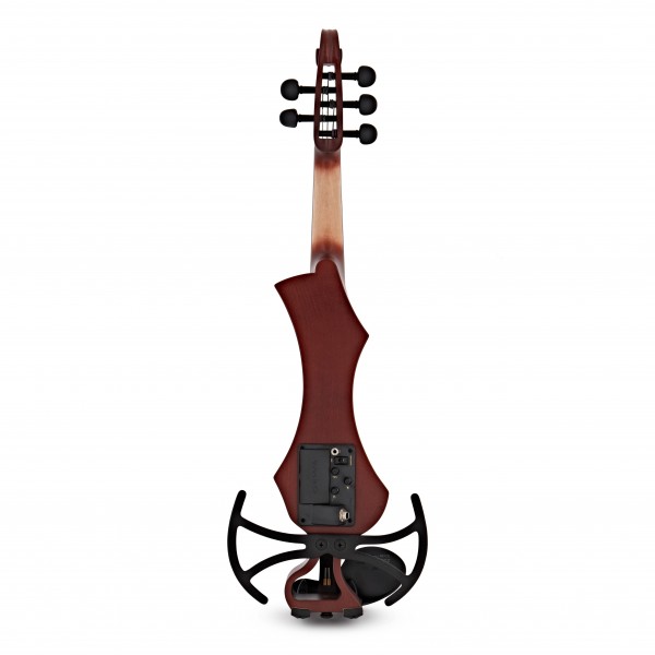 GEWA Novita 3.0 5 String Electric Violin with adapter, Red Brown