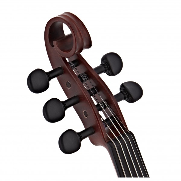 GEWA Novita 3.0 5 String Electric Violin with adapter, Red Brown