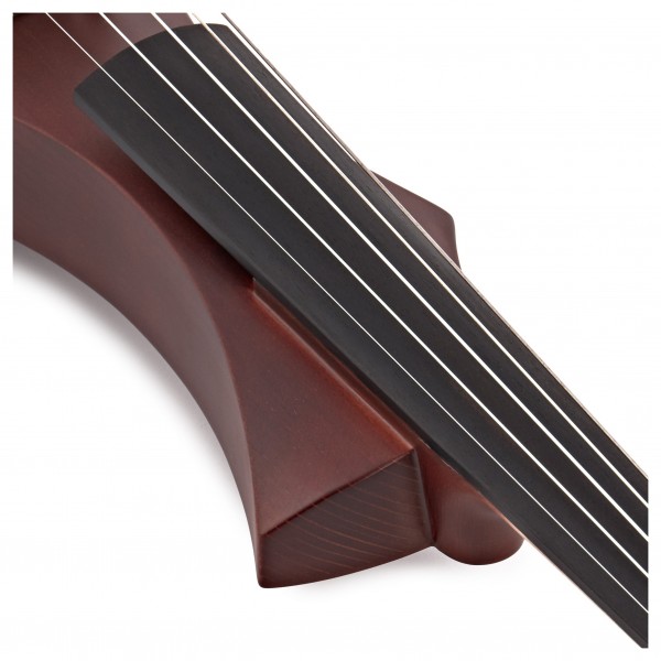 GEWA Novita 3.0 5 String Electric Violin with adapter, Red Brown