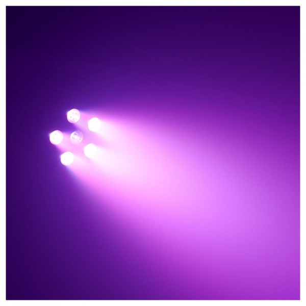 Eurolite SLS-603 RGBUV LED Par Can - Stage Preview Lit Purple
