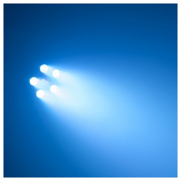 Eurolite SLS-603 RGBUV LED Par Can - Stage Preview Lit Blue
