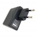 Zoom AD-17 AC Adapter Power Supply, EU Plug - Angled 2