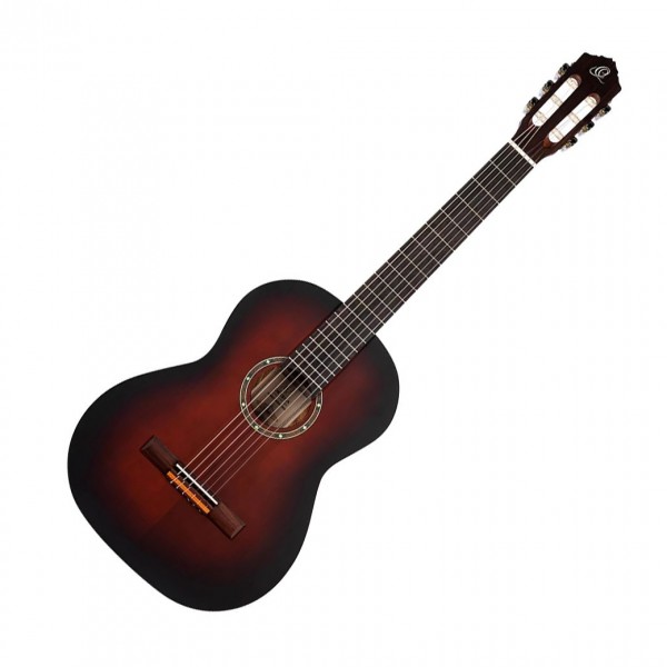 Ortega Family Series Pro Nylon String, Bourbon Fade