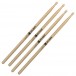 ProMark 747 Rock Hickory Wood Tip Drumsticks, Buy One Get One Free