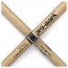 ProMark 747 Rock Hickory Wood Tip Drumsticks, Buy One Get One Free