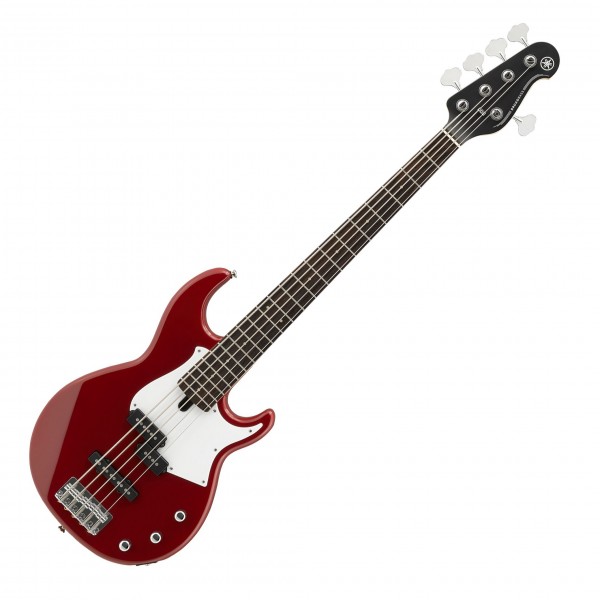 Yamaha BB 235 5-String Bass Guitar, Raspberry Red