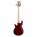 Yamaha BB 235 5-String Bass Guitar, Raspberry Red back