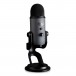 Yeti USB Condenser Microphone, Slate - Angled