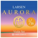 Larsen Aurora Violin String Set, 1/16 Size, Medium