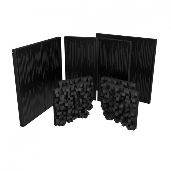 Vicoustic VicStudio VMT Box Treatment Kit, Black - Full Bundle