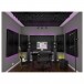 VicStudio VMT Box Acoustic Treatment Kit, Black - Lifestyle