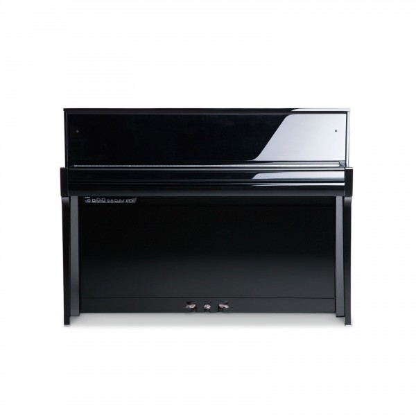 Kawai Novus NV5S Hybrid Digital Piano, Polished Ebony closed
