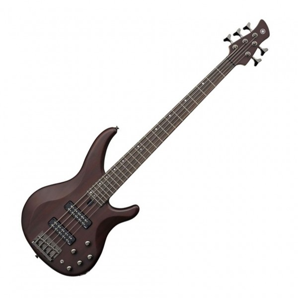 Yamaha TRBX505 5-String Bass Guitar, Translucent Brown