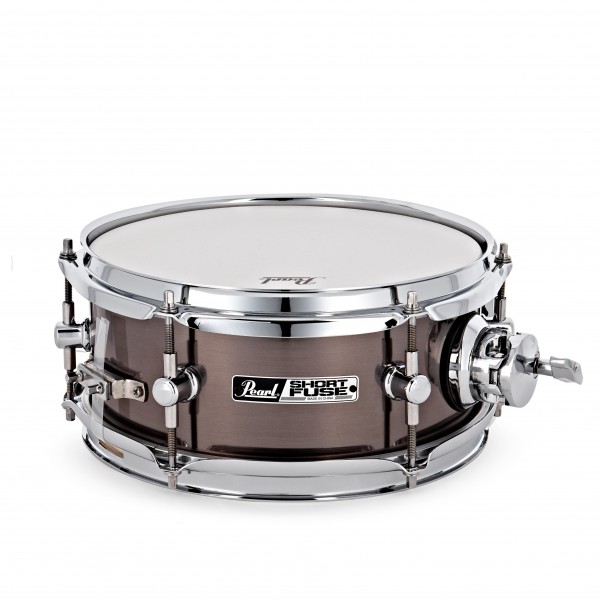 PearlShort Fuse 10'' x 4.5'' Side Snare, Brushed Pewter