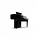 Kawai Novus NV10S Hybrid Digital Piano Package, Polished Ebony - side view