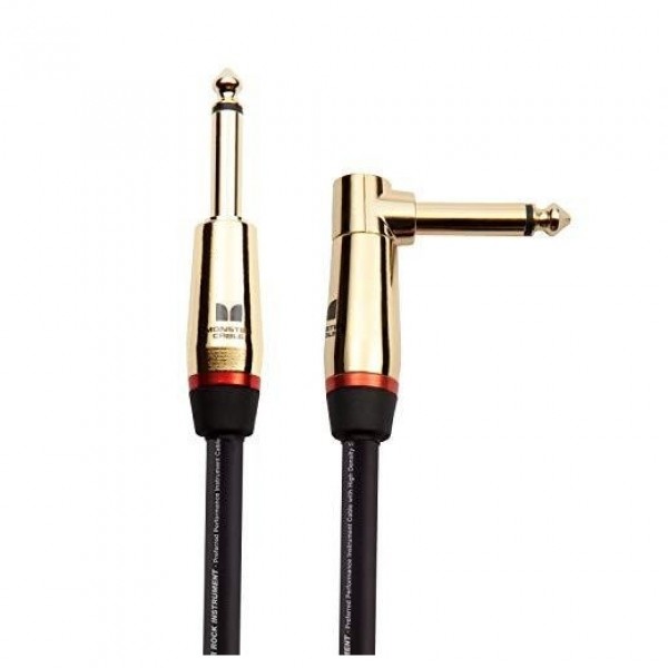 Monster Prolink Rock 21ft Angled/Straight Instrument Cable