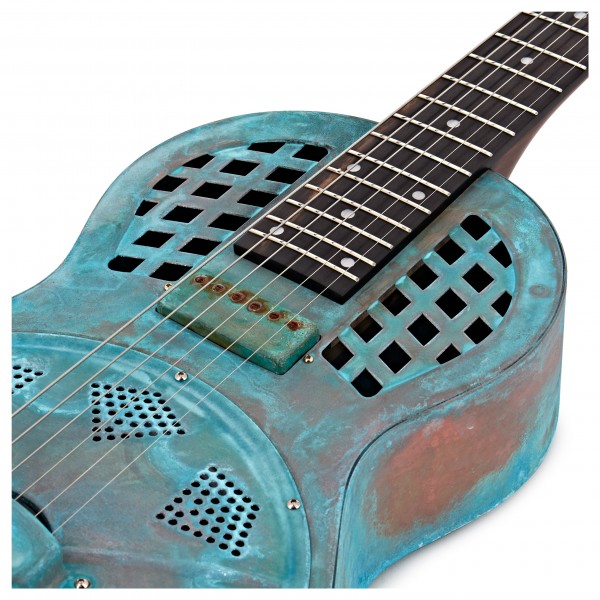 Hartwood Renaissance Chitarra Elettroacustica Resofonica Patina