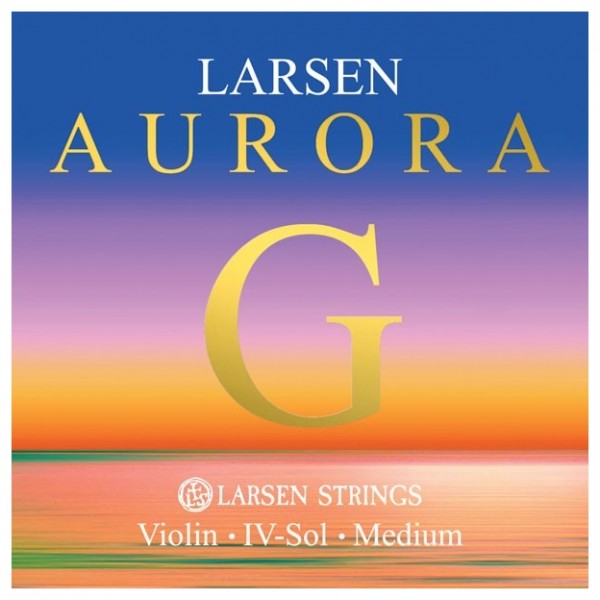 Larsen Aurora Violin G String, 4/4 Size, Medium