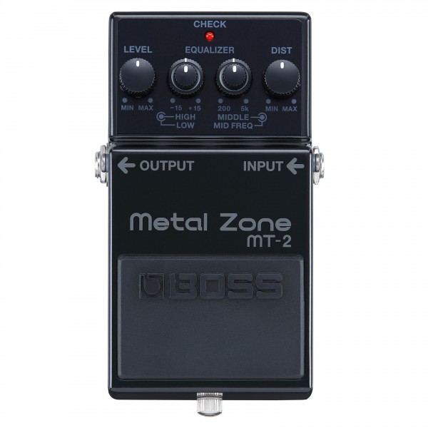 Boss 30th Anniversary Limited Edition MT-2 Metal Zone Effects Pedal- Front