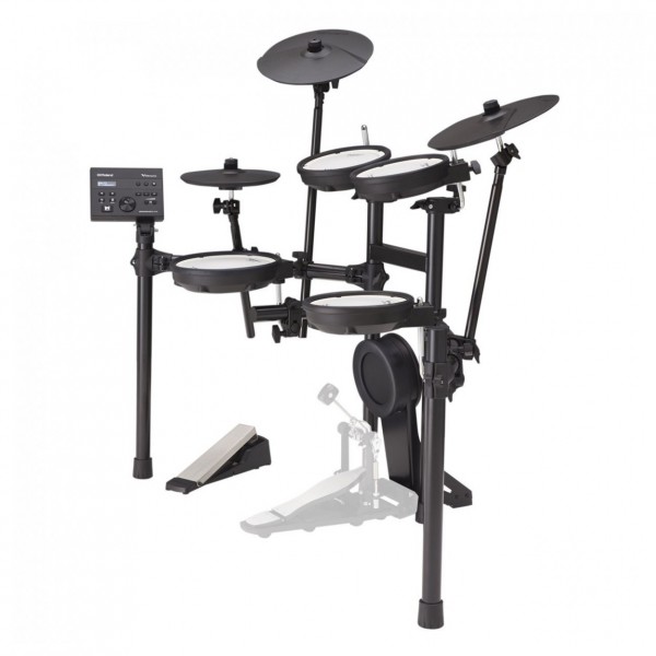 Roland TD-07KV V-Drums Electronic Drum Kit Bundle with SideKIK Amp