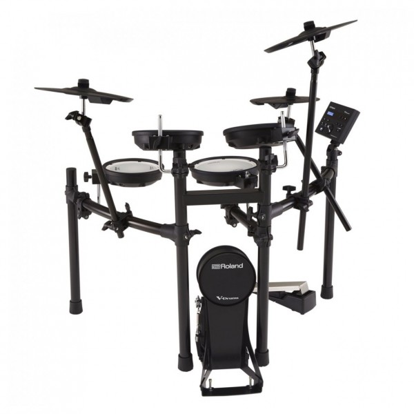 Roland TD-07KV V-Drums Electronic Drum Kit Bundle with SideKIK Amp
