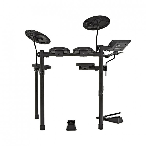 Yamaha DTX402 Electronic Drum Kit with Stool, Sticks and sideKIK Amp