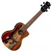 Luna Vista Deer Electro Concert Ukuele, Gloss Natural