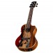 Luna Vista Deer Electro Concert Ukuele, Gloss Natural angle