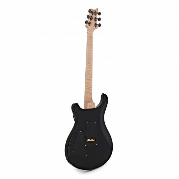 PRS Custom 24 Wood Library, 10 Top Charcoal Fade Smokeburst #0315218