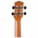 Luna Vista Deer Electro Concert Ukuele, Gloss Natural back of headstock