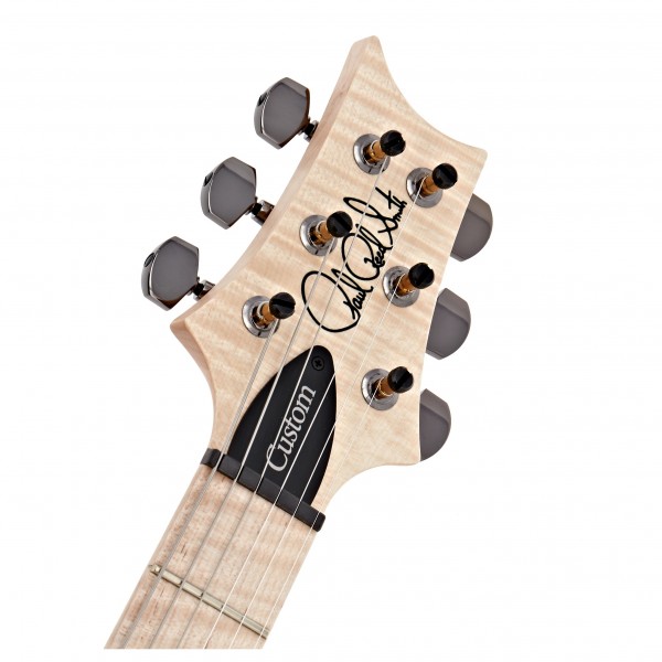 PRS Custom 24 Wood Library, 10 Top Charcoal Fade Smokeburst #0315218