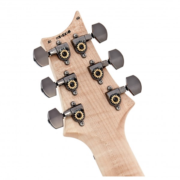 PRS Custom 24 Wood Library, 10 Top Charcoal Fade Smokeburst #0315218