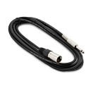 XLR (M) - Jakki Vahvistin/Mikserikaapeli, 3m