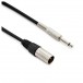 XLR (M) - Jack Amp/Mixer Cable, 3m