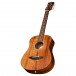 Luna Safari Solid Koa Electro Acoustic, Satin Natural angle