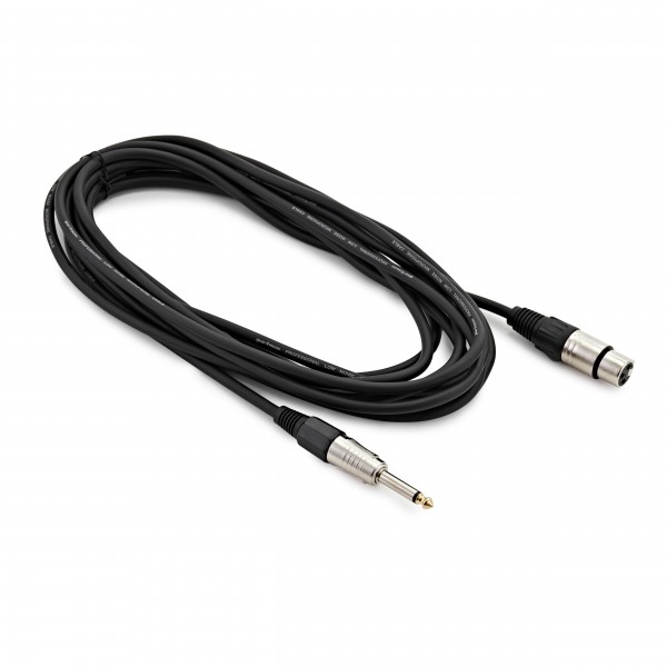 XLR (F) - Jack Microphone Cable, 6m