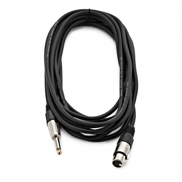 XLR (F) - Jack Microphone Cable, 6m