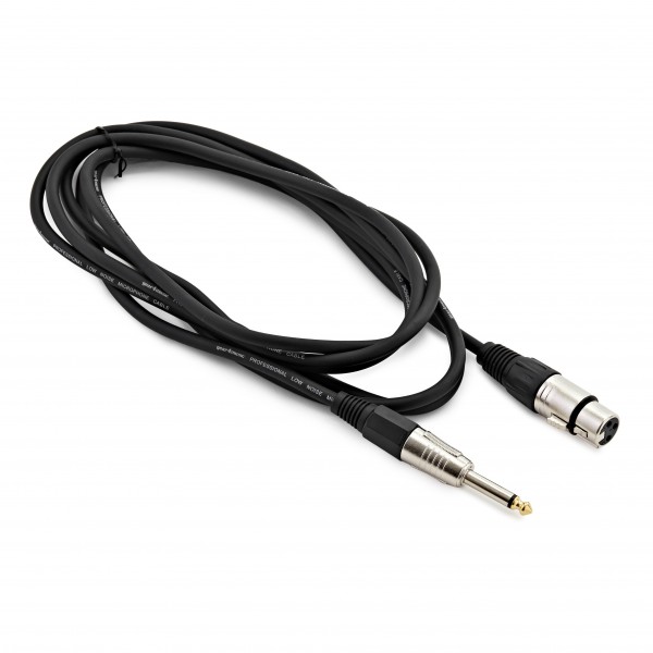 XLR (F) - Jack Microphone Cable, 3m