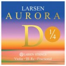 Larsen Aurora Violin D String, 1/4 Size, Medium